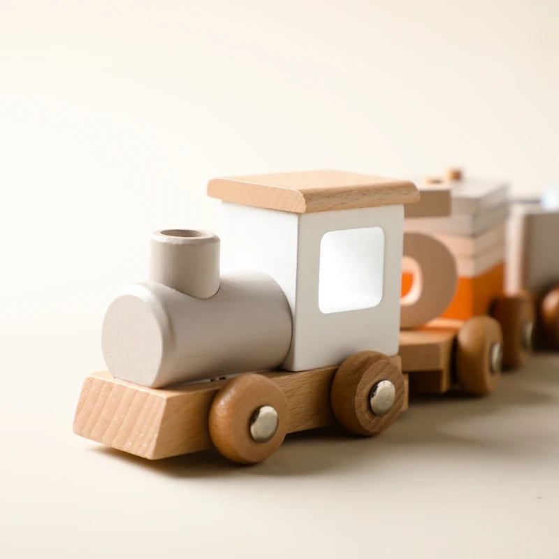 Wooden Birthday Train