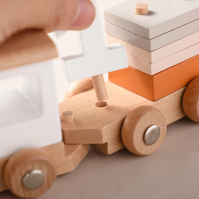 Wooden Birthday Train
