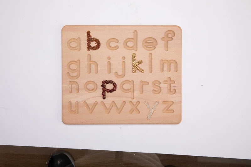 Montessori Number Matching Wooden Board Baby