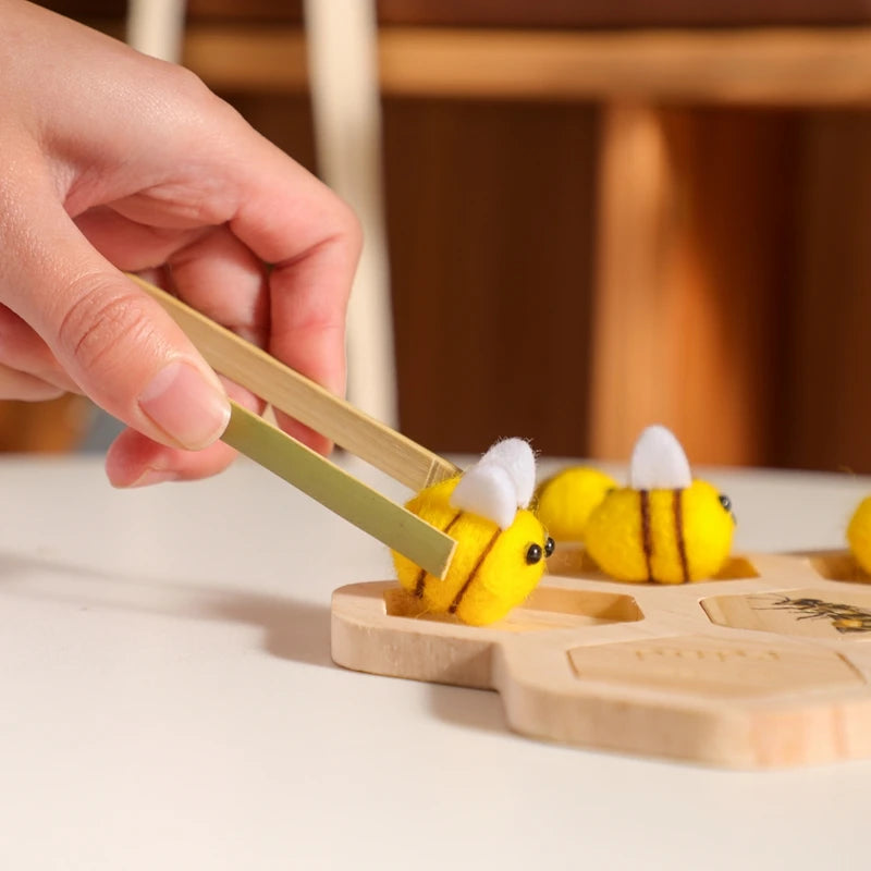 Children's Wooden Bee Life Cycle Puzzle