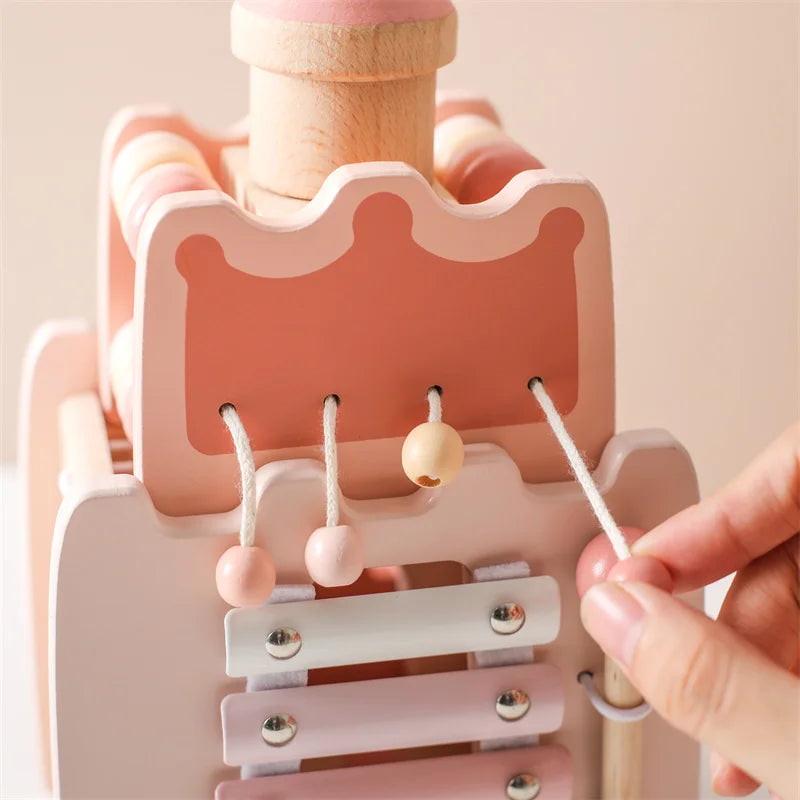 Children's Wooden Castle Block