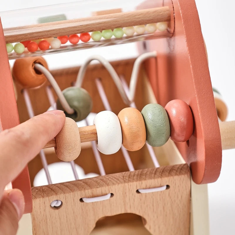 Children's Wooden Woodland Mushroom Castle
